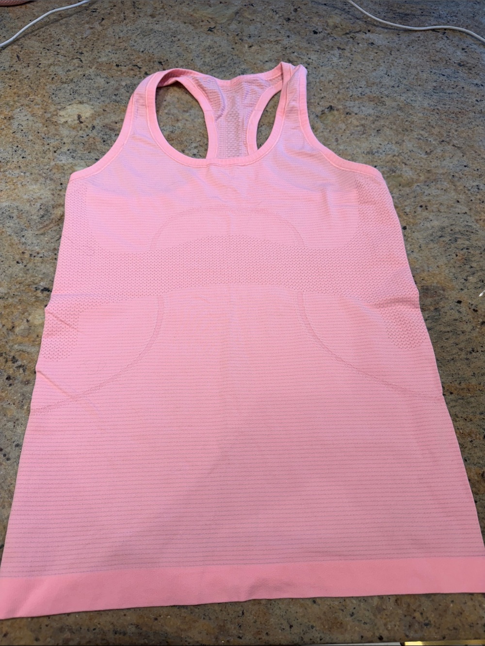 lululemon athletica Light Pink Racerback Active Tank - Picture 2 of 2